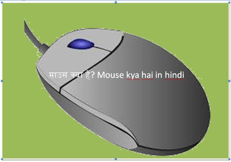 माउस क्या है? Mouse kya hai in hindi