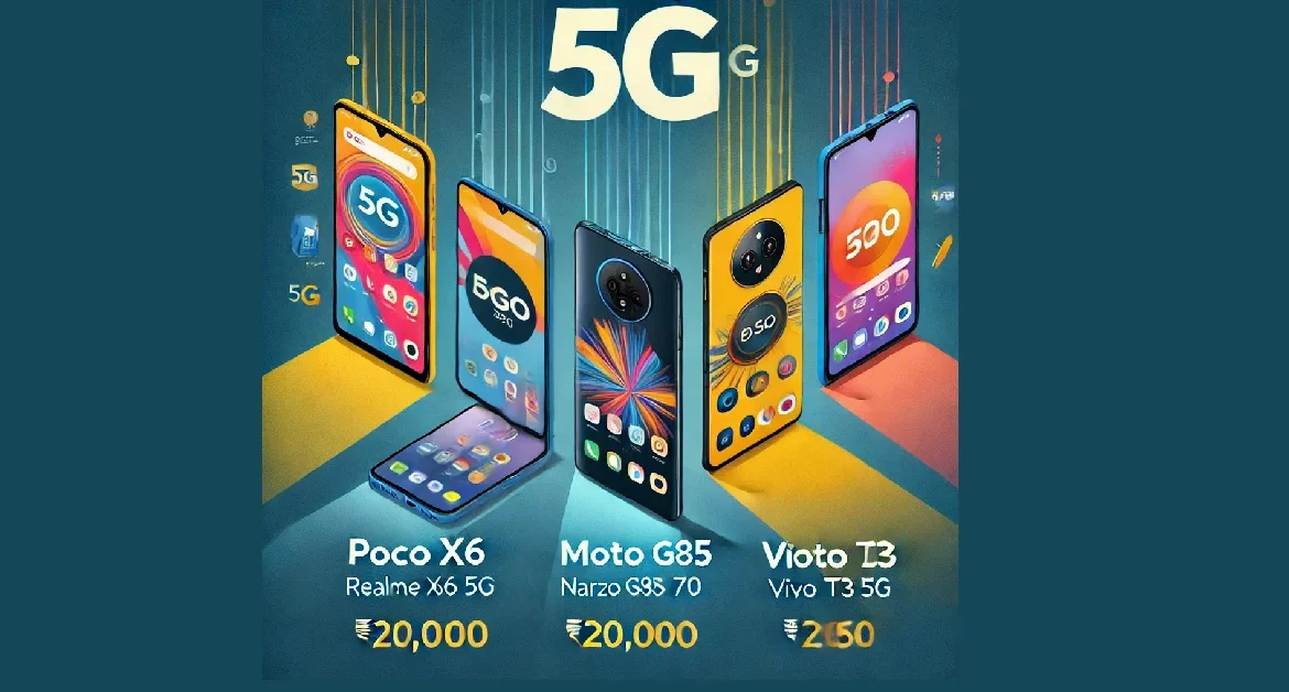 Top Budget 5G Phones For Students Under 20000 in 2025